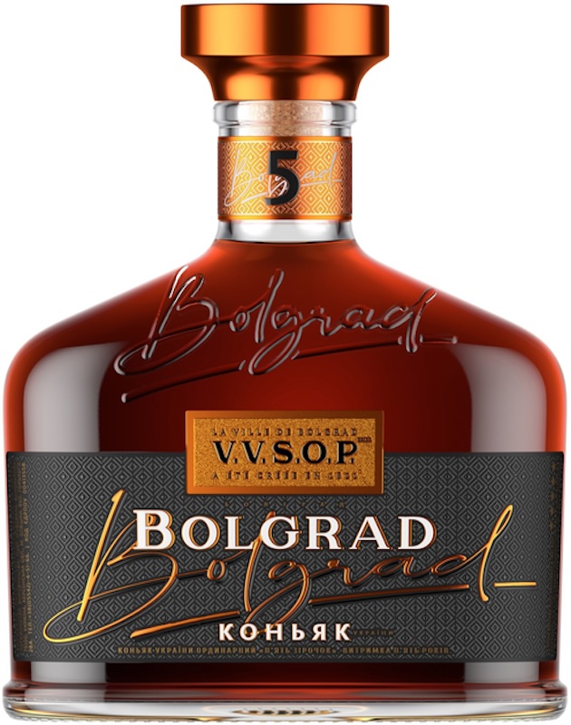 Коньяк ТМ Bolgrad 5 зір 0,5 л 40%